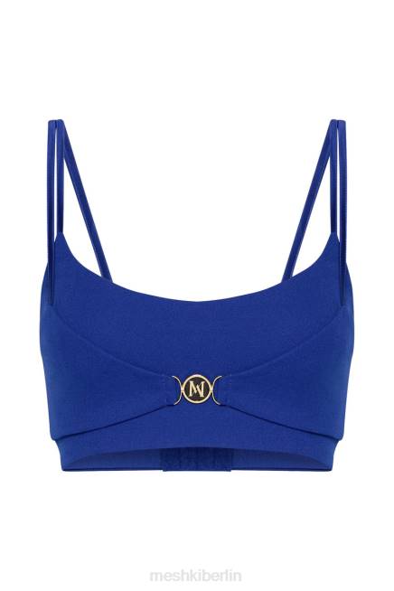 Kleidung Meshki Blythe Crop-Top mit Doppelträgern Kobaltblau 2F8B1143