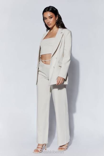 Kleidung Meshki Nahtlinien-Crop-Top von Bahar Weizen 2F8B1112