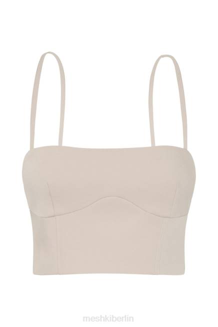 Kleidung Meshki Nahtlinien-Crop-Top von Bahar Weizen 2F8B1112