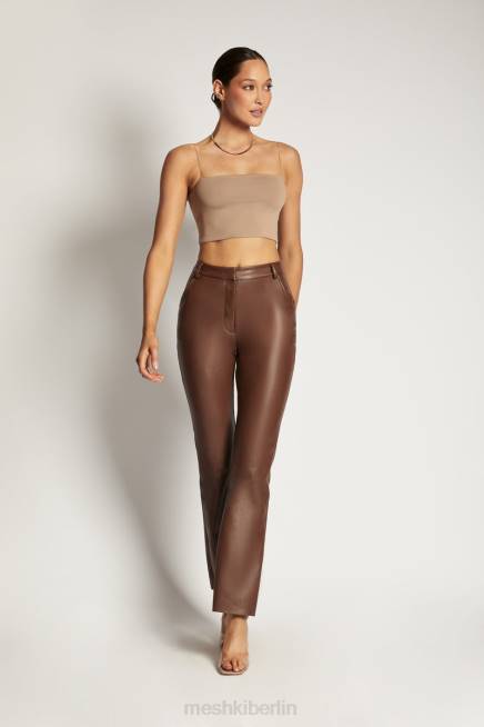 Kleidung Meshki Yvonne Cami Crop Top Latté 2F8B1198