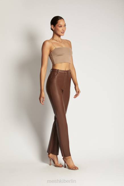 Kleidung Meshki Yvonne Cami Crop Top Latté 2F8B1198