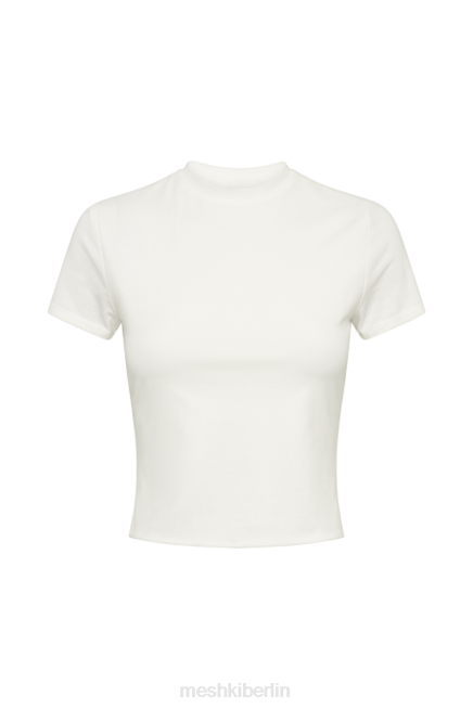 Kleidung Meshki Jeanie Longline-T-Shirt Weiß 2F8B881