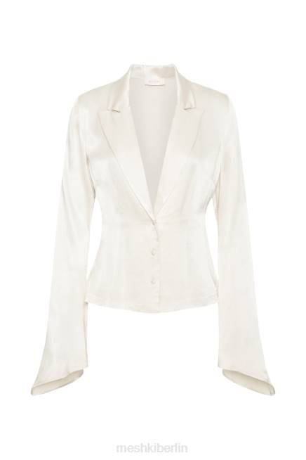 Kleidung Meshki Noa-Langarmhemd mit Kragen Elfenbein 2F8B876