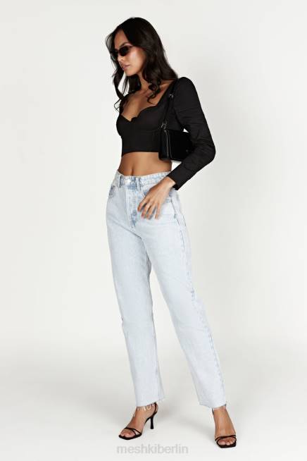 Kleidung Meshki Zahara Korsett-Shirt Schwarz 2F8B982