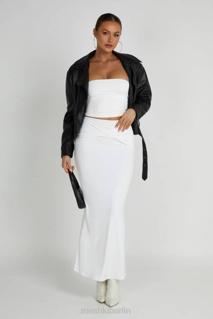 Kleidung Meshki Kirby Kunstlederjacke Schwarz 2F8B1633