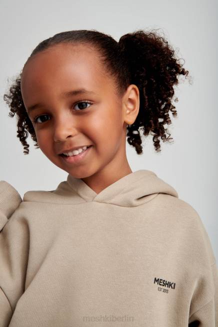 Kleidung Meshki Bernie Ku Kapuzenpullover Zement 2F8B1500