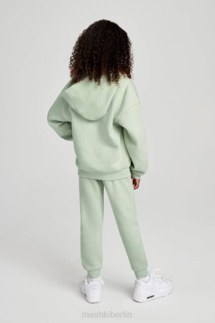 Kleidung Meshki Bernie Ku Kapuzenpullover leichter Salbei 2F8B1495