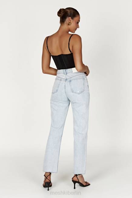 Kleidung Meshki Bustier aus Sansa-Spitze Schwarz 2F8B827