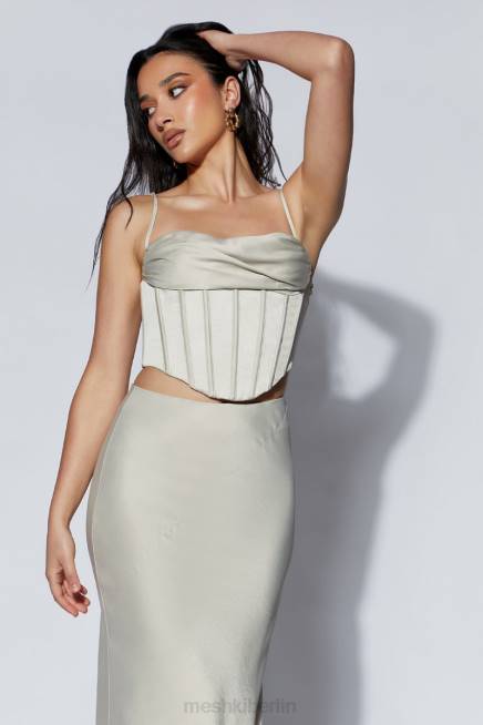 Kleidung Meshki Cyra Korsett-Oberteil Weizen 2F8B1054