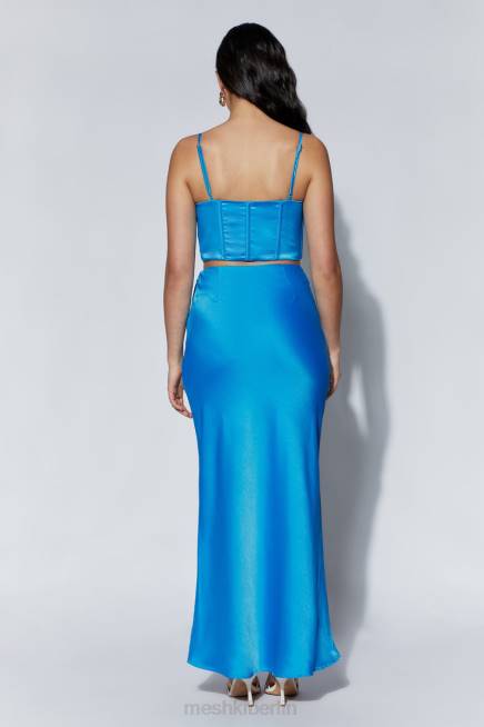 Kleidung Meshki Cyra Korsett-Oberteil azurblau 2F8B1068