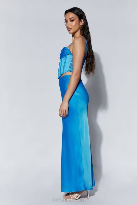 Kleidung Meshki Cyra Korsett-Oberteil azurblau 2F8B1068