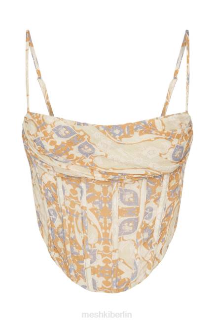 Kleidung Meshki Cyra Korsett-Oberteil persischer Druck 2F8B972