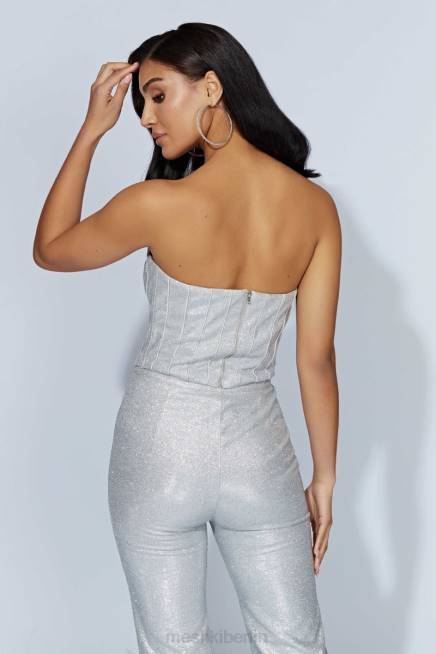 Kleidung Meshki Felicity Schimmerkorsett Silber 2F8B885