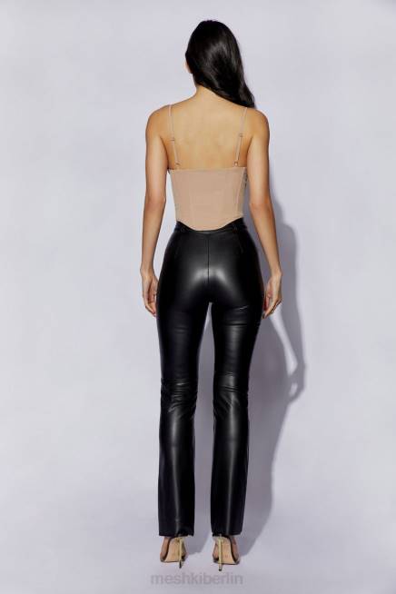 Kleidung Meshki Janice langes Korsett-Oberteil Taupe 2F8B1022