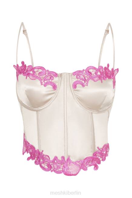 Kleidung Meshki Tatiana Korsett-Oberteil mit Spitze nackt 2F8B1017