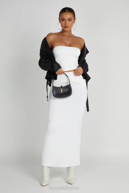 Kleidung Meshki Dakota-Röhrenoberteil Weiß 2F8B865