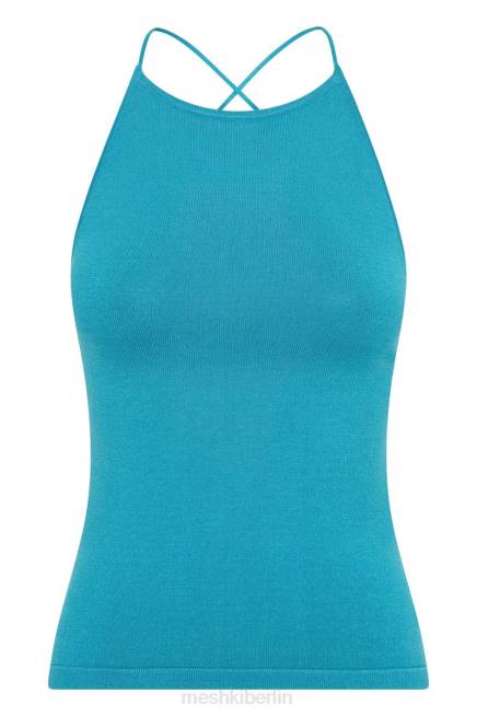Kleidung Meshki Kelly Longline-Top Aquamarin 2F8B1024