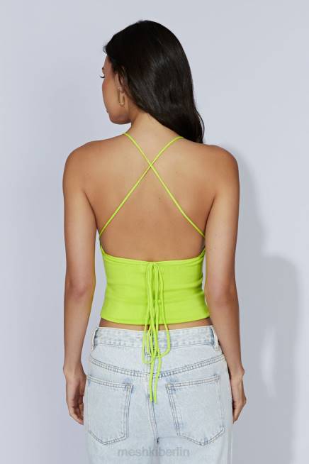 Kleidung Meshki Kelly Longline-Top frisches Grün 2F8B1063