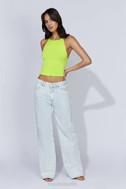 Kleidung Meshki Kelly Longline-Top frisches Grün 2F8B1063