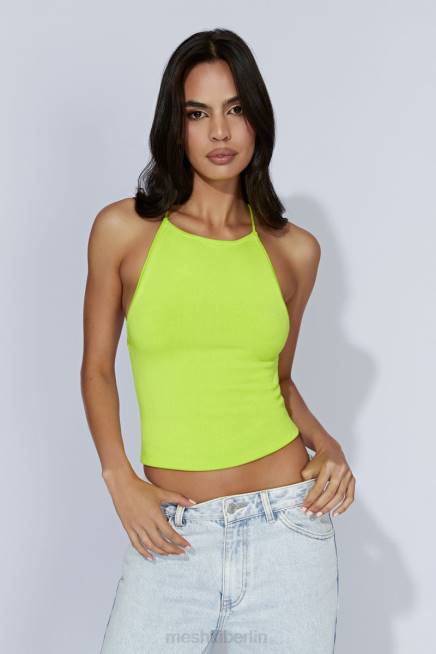 Kleidung Meshki Kelly Longline-Top frisches Grün 2F8B1063