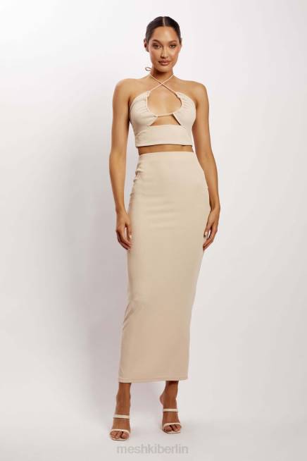 Kleidung Meshki Renee Wickeloberteil mit Rüschen Stein 2F8B1152