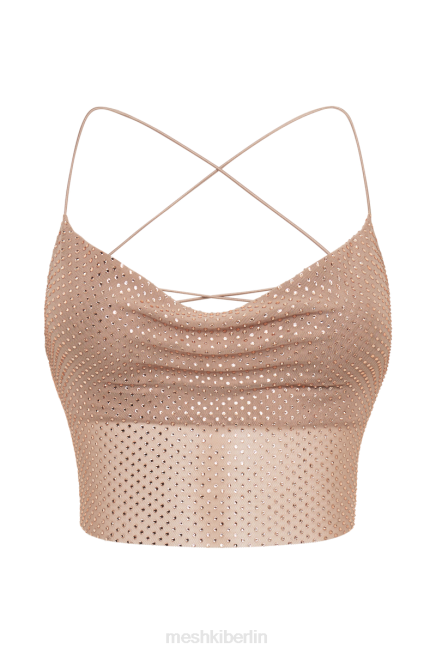 Kleidung Meshki Tamra-Trägeroberteil mit Diamanten nackt 2F8B952