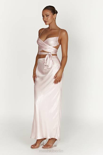 Kleidung Meshki Wickeltop „Georgie“ zum Binden erröten rosa 2F8B958