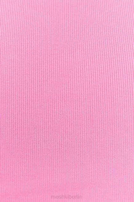 Kleidung Meshki Zanna geripptes Tanktop Kaugummirosa 2F8B1123