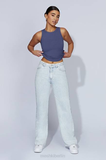 Kleidung Meshki Zanna geripptes Tanktop Mitternachtsmarine 2F8B986