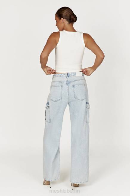 Kleidung Meshki Zanna geripptes Tanktop Weiß 2F8B863