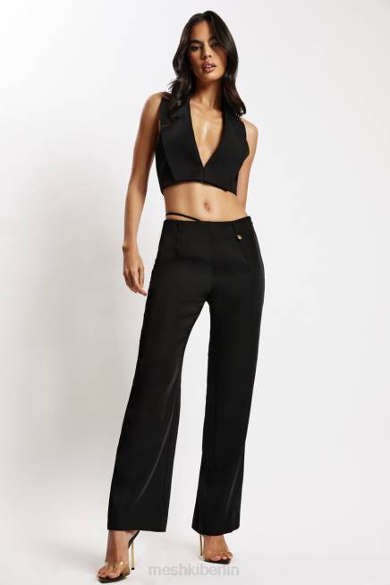 Kleidung Meshki Kurze Weste von Semara Schwarz 2F8B1155