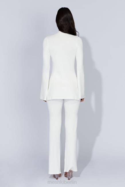 Kleidung Meshki Jovie übergroßer Strickpullover cremefarben 2F8B852