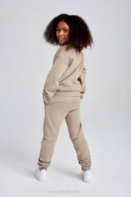 Kleidung Meshki Phoenix Ku Pullover mit Rundhalsausschnitt Zement 2F8B1492