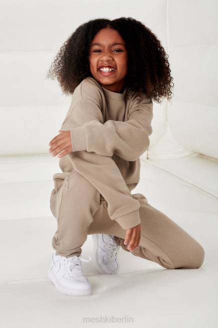 Kleidung Meshki Phoenix Ku Pullover mit Rundhalsausschnitt Zement 2F8B1492