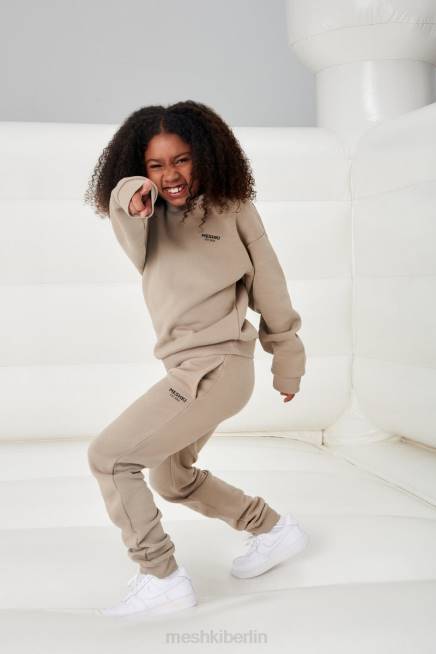 Kleidung Meshki Phoenix Ku Pullover mit Rundhalsausschnitt Zement 2F8B1492