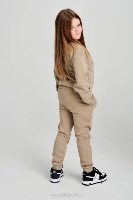 Kleidung Meshki Phoenix Ku Pullover mit Rundhalsausschnitt Zement 2F8B1492