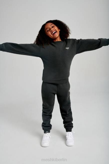 Kleidung Meshki Phoenix Ku Pullover mit Rundhalsausschnitt dämmerungsschwarz 2F8B1501