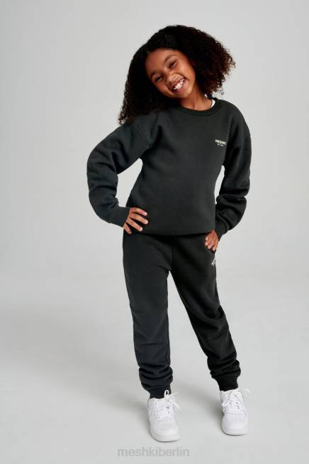 Kleidung Meshki Phoenix Ku Pullover mit Rundhalsausschnitt dämmerungsschwarz 2F8B1501