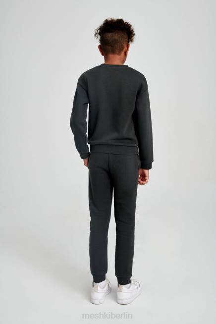 Kleidung Meshki Phoenix Ku Pullover mit Rundhalsausschnitt dämmerungsschwarz 2F8B1501